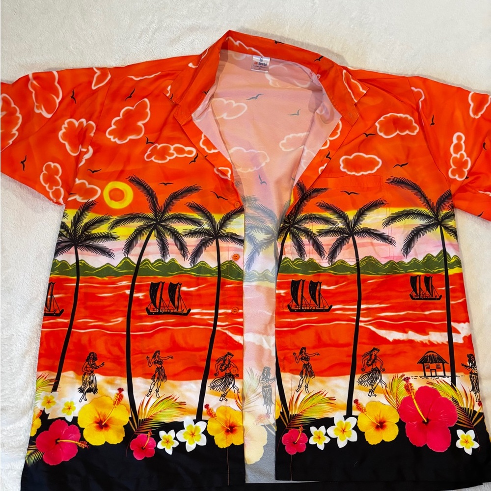 Men’s Vibrant Tropical Hawaiian Shirt